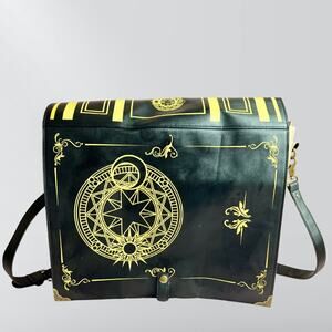 Thinkgeek Black Magic Spell Book Messenger Bag
